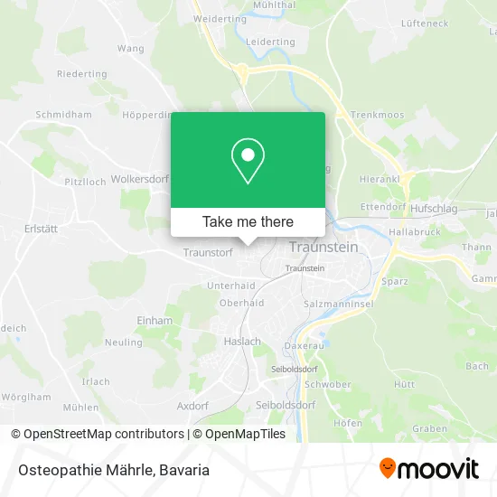 Карта Osteopathie Mährle