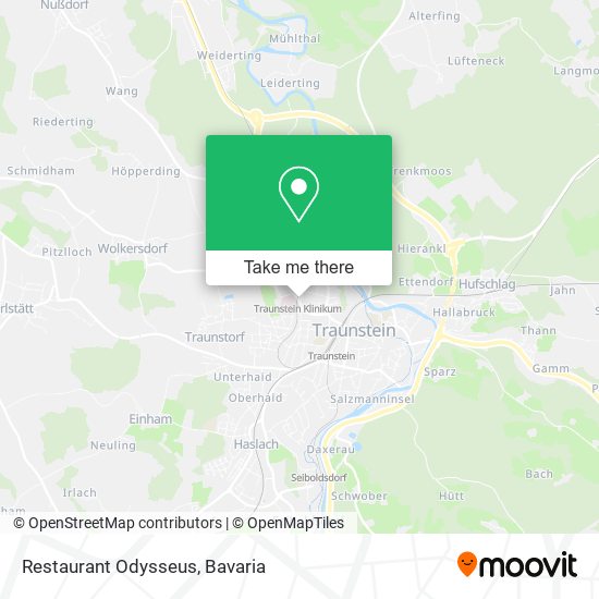 Restaurant Odysseus map