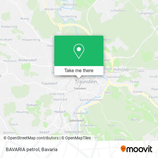 Карта BAVARIA petrol