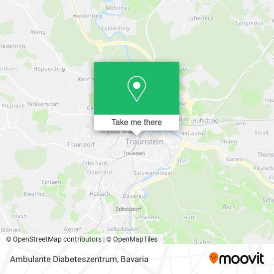 Ambulante Diabeteszentrum map