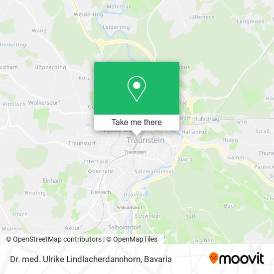 Dr. med. Ulrike Lindlacherdannhorn map