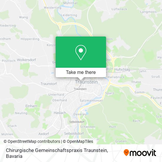 Chirurgische Gemeinschaftspraxis Traunstein map