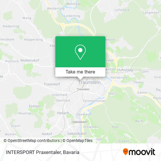 INTERSPORT Praxentaler map