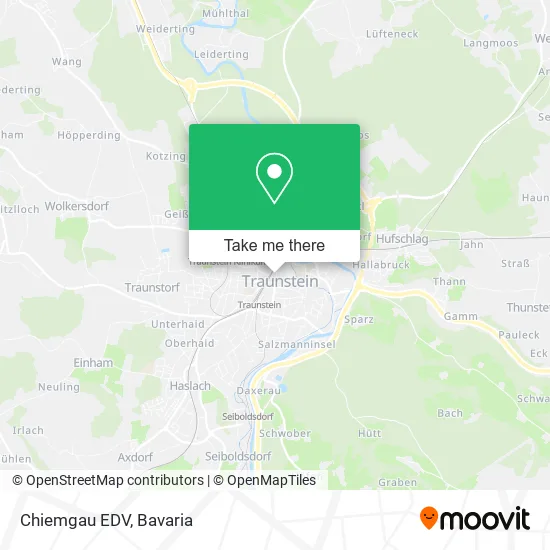 Карта Chiemgau EDV