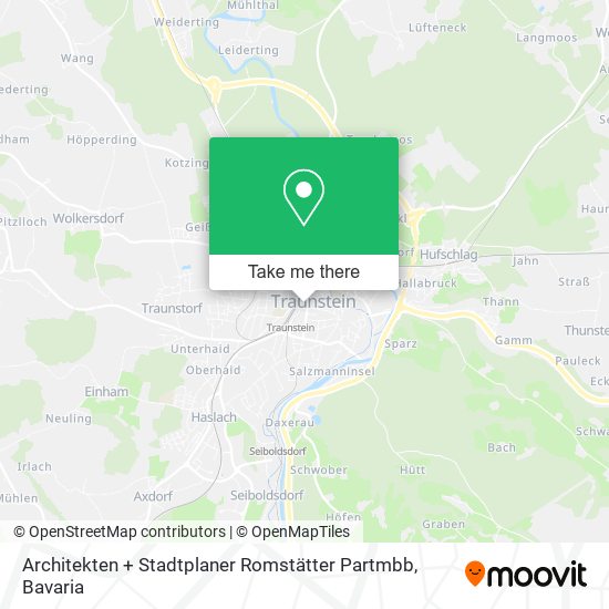 Architekten + Stadtplaner Romstätter Partmbb map