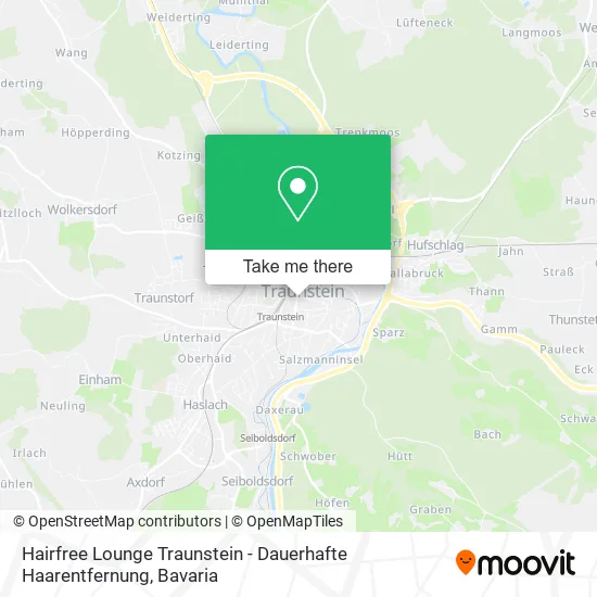 Карта Hairfree Lounge Traunstein - Dauerhafte Haarentfernung
