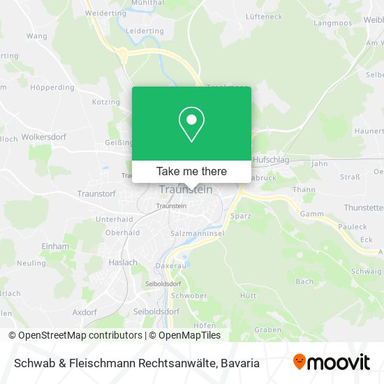 Schwab & Fleischmann Rechtsanwälte map