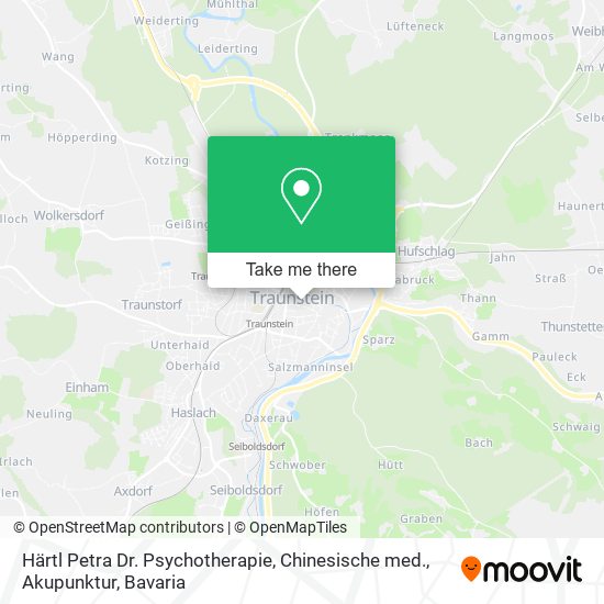 Härtl Petra Dr. Psychotherapie, Chinesische med., Akupunktur map