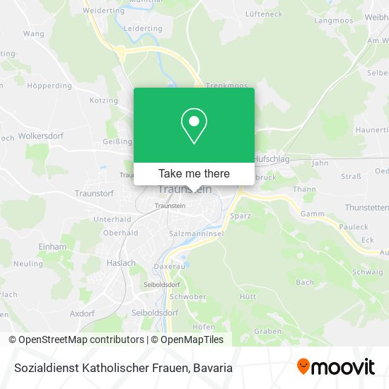 Sozialdienst Katholischer Frauen map