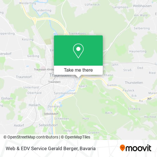 Карта Web & EDV Service Gerald Berger