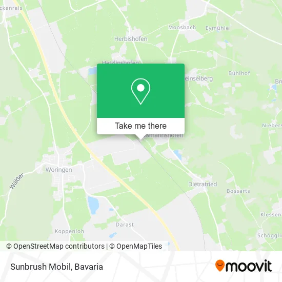 Карта Sunbrush Mobil