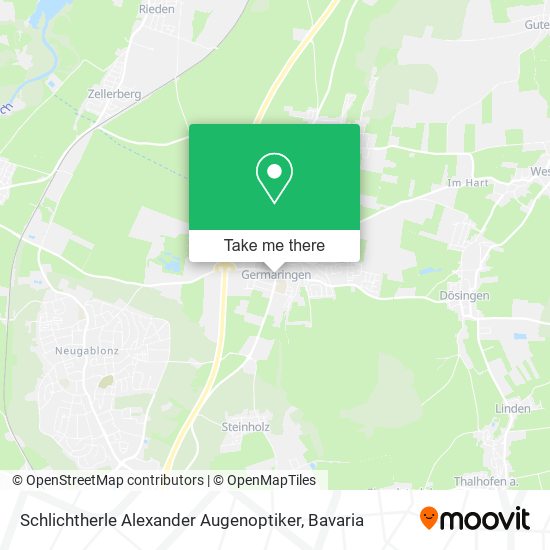 Schlichtherle Alexander Augenoptiker map