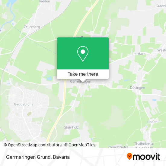 Карта Germaringen Grund