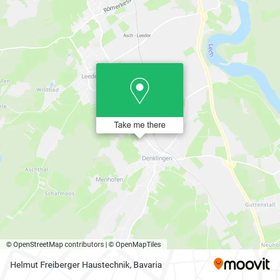 Карта Helmut Freiberger Haustechnik