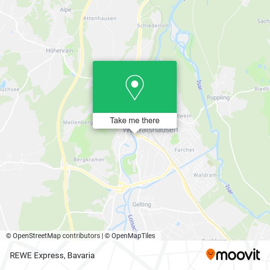 Карта REWE Express