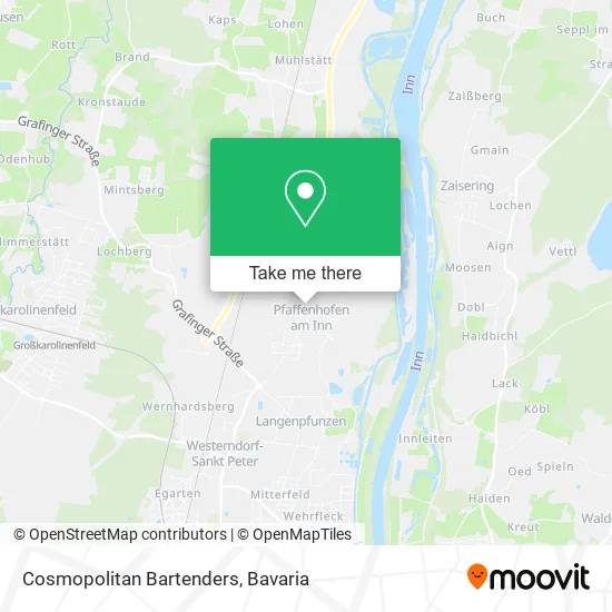 Карта Cosmopolitan Bartenders