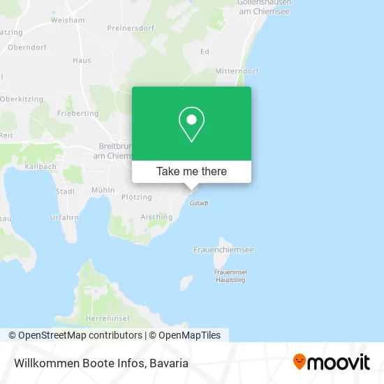 Карта Willkommen Boote Infos