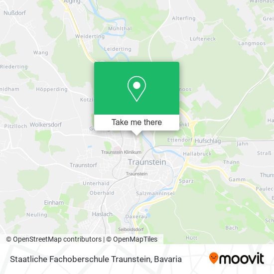 Staatliche Fachoberschule Traunstein map