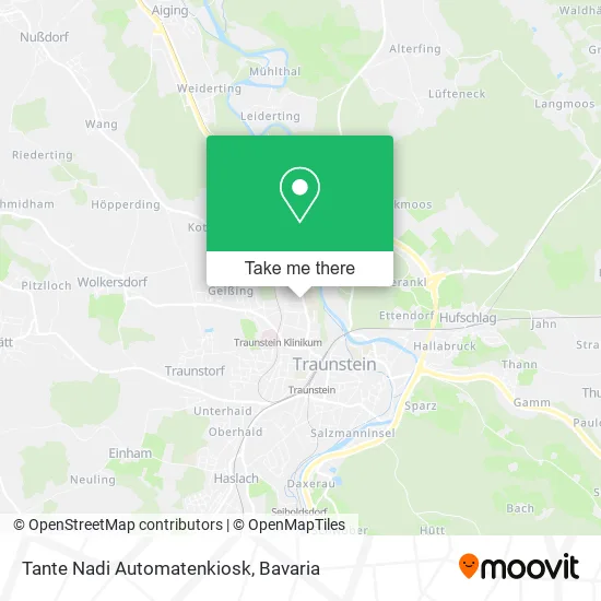 Карта Tante Nadi Automatenkiosk