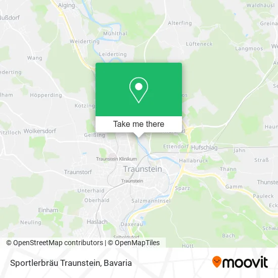 Карта Sportlerbräu Traunstein