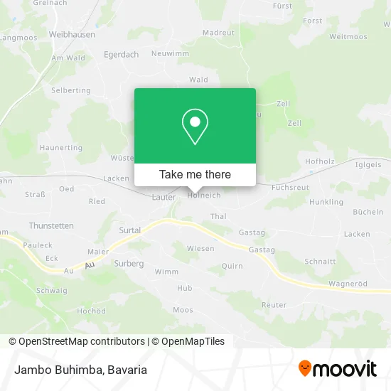 Карта Jambo Buhimba