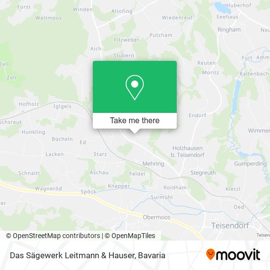 Das Sägewerk Leitmann & Hauser map