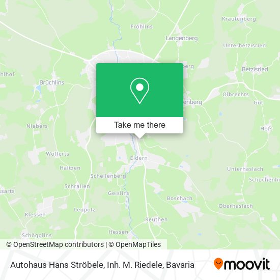 Autohaus Hans Ströbele, Inh. M. Riedele map