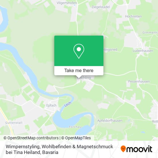 Wimpernstyling, Wohlbefinden & Magnetschmuck bei Tina Heiland map