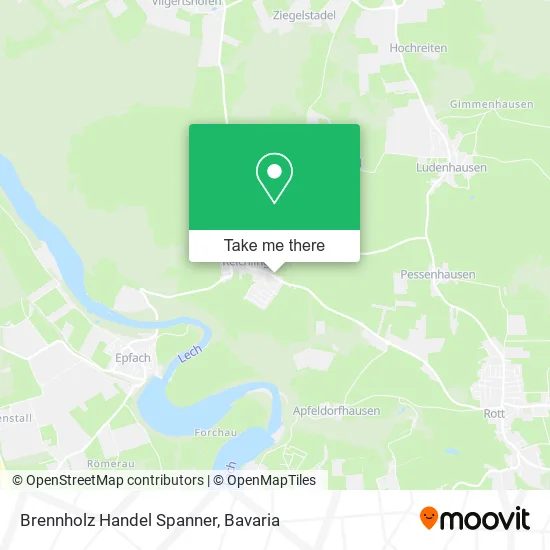 Карта Brennholz Handel Spanner