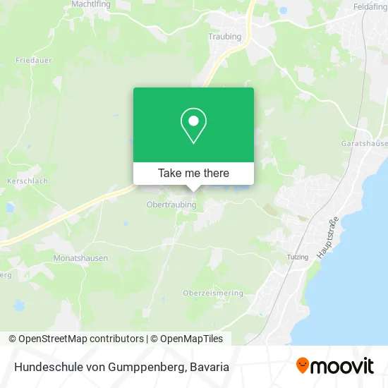 Карта Hundeschule von Gumppenberg