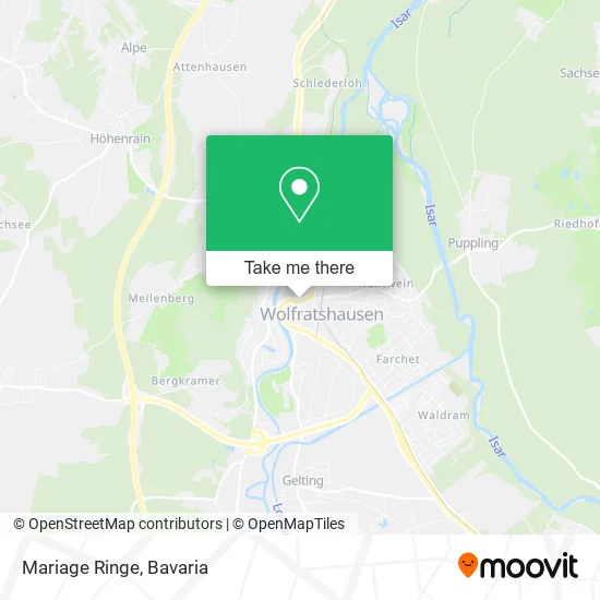 Карта Mariage Ringe
