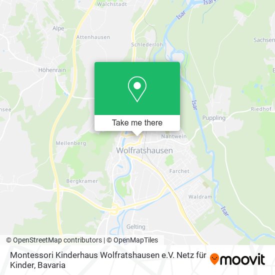 Montessori Kinderhaus Wolfratshausen e.V. Netz für Kinder map