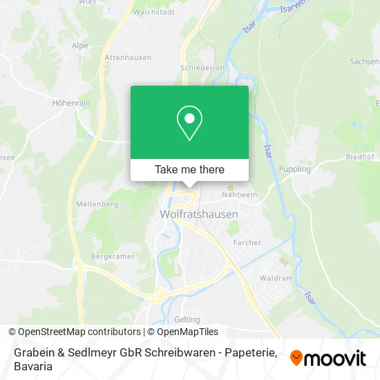 Карта Grabein & Sedlmeyr GbR Schreibwaren - Papeterie
