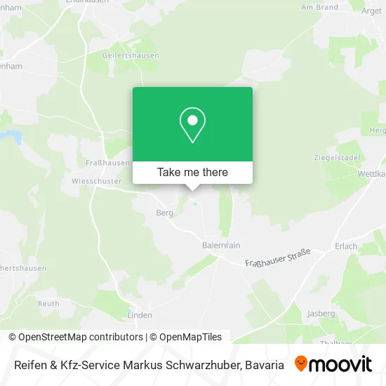 Карта Reifen & Kfz-Service Markus Schwarzhuber