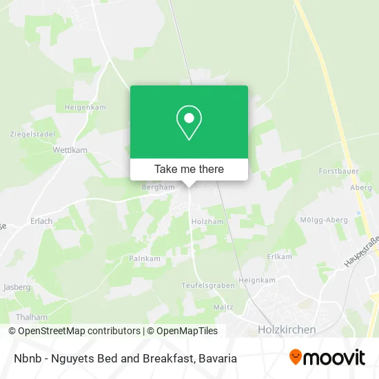 Карта Nbnb - Nguyets Bed and Breakfast