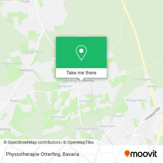 Physiotherapie Otterfing map
