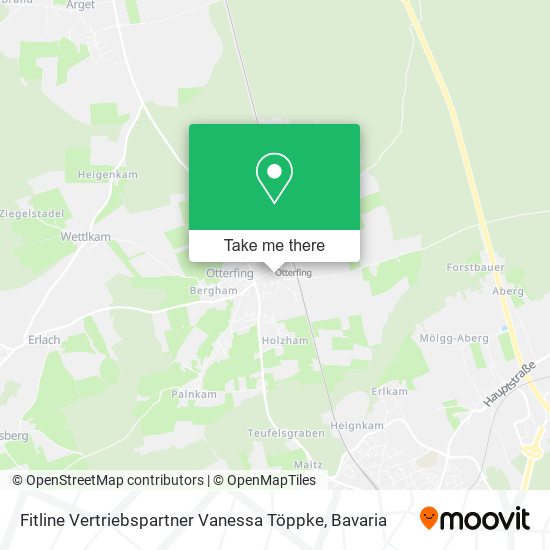Fitline Vertriebspartner Vanessa Töppke map