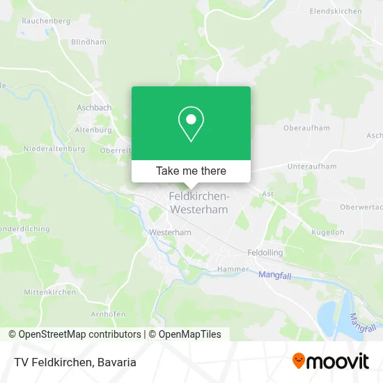 TV Feldkirchen map