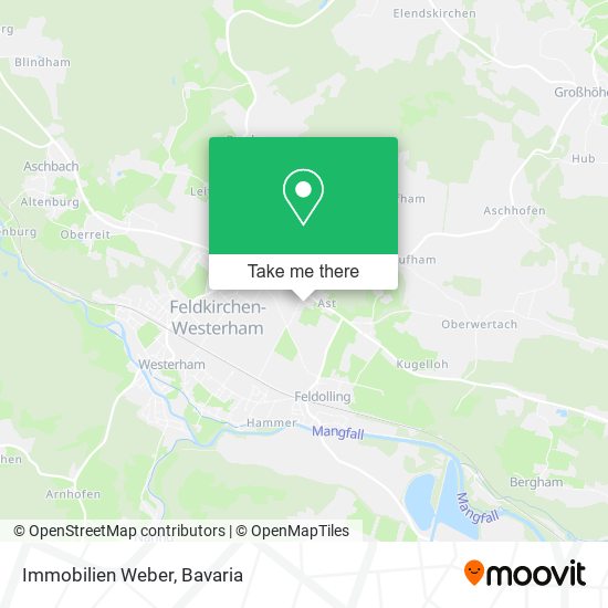 Immobilien Weber map