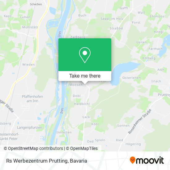 Rs Werbezentrum Prutting map
