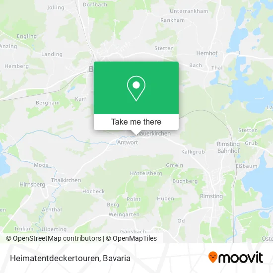 Карта Heimatentdeckertouren