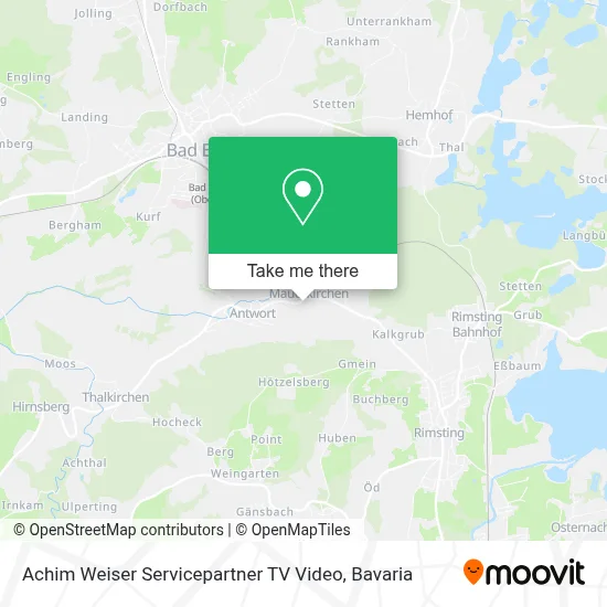 Achim Weiser Servicepartner TV Video map