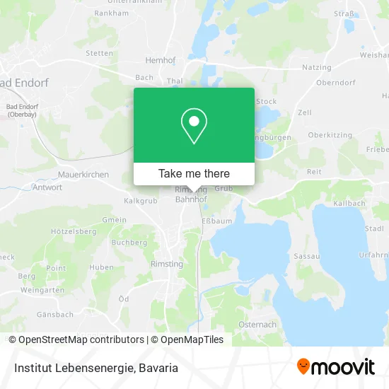 Institut Lebensenergie map