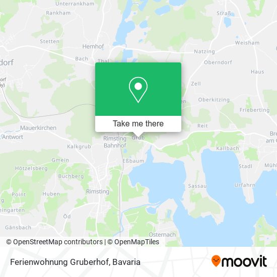 Ferienwohnung Gruberhof map