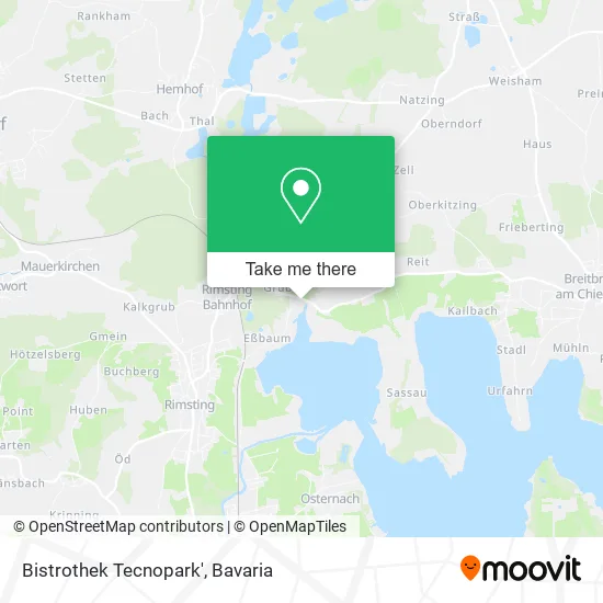 Карта Bistrothek Tecnopark'
