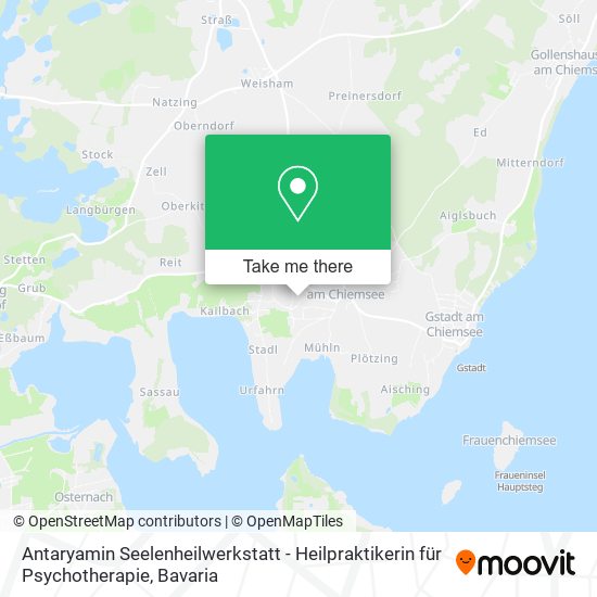 Antaryamin Seelenheilwerkstatt - Heilpraktikerin für Psychotherapie map
