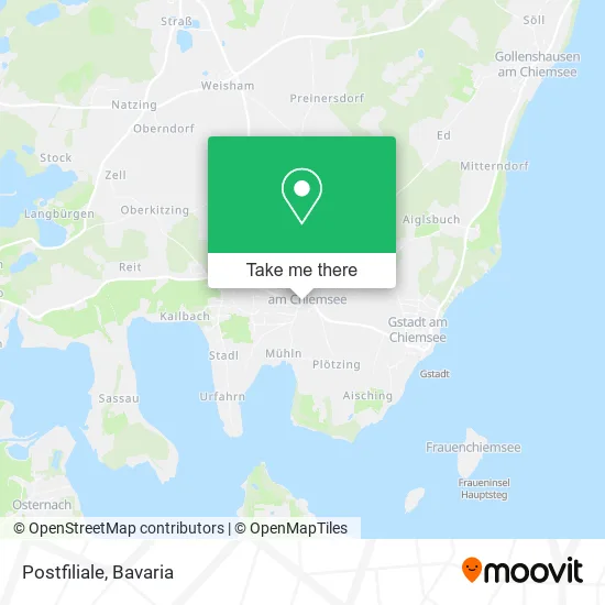 Карта Postfiliale