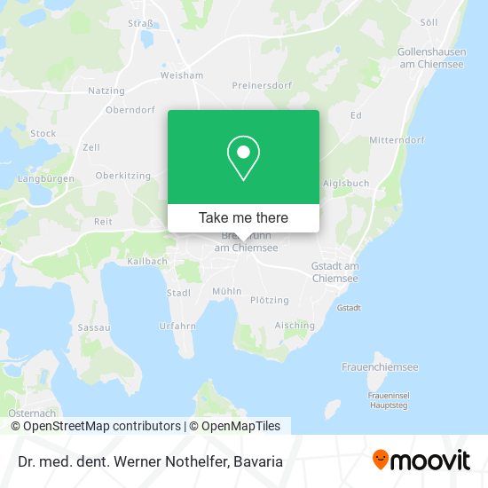 Dr. med. dent. Werner Nothelfer map