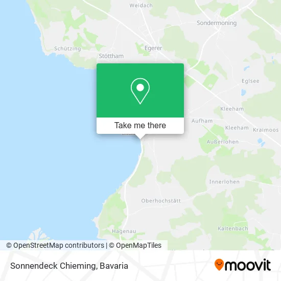Sonnendeck Chieming map