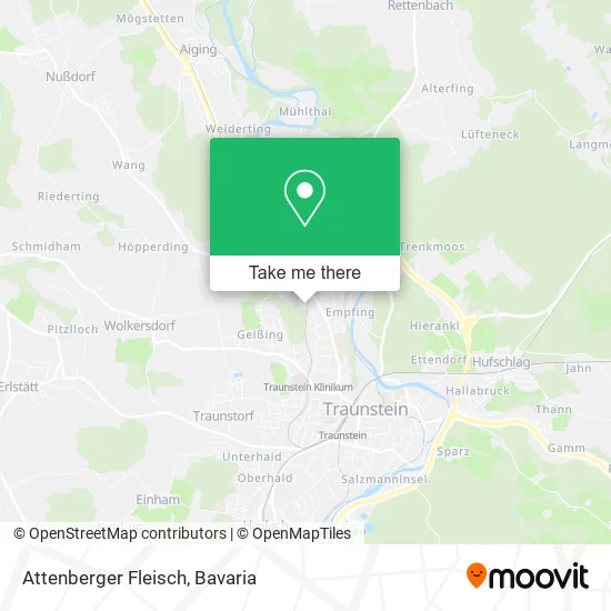 Карта Attenberger Fleisch